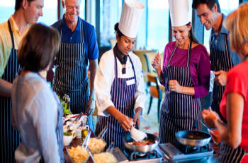 Chef Demo aboard Celebrity Cruises